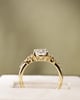 18k Yellow Gold | 1.78ct - D - VVS2 Oval Lab Diamond | Lab Diamond side stones