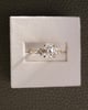 18k Yellow Gold | 1.59ct - E - VS1 Oval Lab Diamond | Lab Diamond side stones