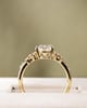 18k Yellow Gold | 1.59ct - E - VS1 Oval Lab Diamond | Lab Diamond side stones
