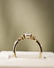 18k Yellow Gold | 1.01ct - D - VVS2 Oval Lab Diamond | Lab Diamond side stones