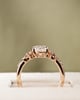 18k Rose Gold | 1.58ct - E - VVS2 Oval Lab Diamond | Lab Diamond side stones