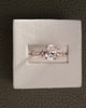 18k Rose Gold | 1.58ct - E - VVS2 Oval Lab Diamond | Lab Diamond side stones