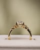 18k Yellow Gold | 2.09ct - F - VVS2 Oval Lab Diamond | Lab Diamond side stones