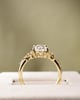 18k Yellow Gold | 2.06ct - E - VVS2 Oval Lab Diamond | Lab Diamond side stones