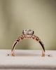 18k Rose Gold | 2.03ct - E - VVS2 Oval Lab Diamond | Lab Diamond side stones