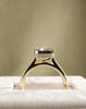 18k Yellow Gold | 3.04ct - E - VVS2 Radiant Lab Diamond | Lab Diamond side stones