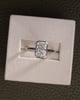 Platinum | 2.18ct - D - VVS1 Radiant Lab Diamond | Lab Diamond side stones