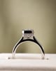 Platinum | 2.18ct - D - VVS1 Radiant Lab Diamond | Lab Diamond side stones