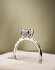 Platinum | 1.2ct - F - VS1 Oval Lab Diamond | Lab Diamond side stones