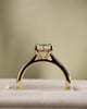 18k Yellow Gold | 1.52ct - F - VS1 Oval Lab Diamond | Lab Diamond side stones