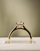 18k Yellow Gold | 1.88ct - F - VS1 Oval Lab Diamond | Lab Diamond side stones