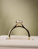 18k Yellow Gold | 1.46ct - D - VVS2 Oval Lab Diamond | Lab Diamond side stones