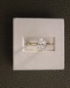 18k Yellow Gold | 1.46ct - D - VVS2 Oval Lab Diamond | Lab Diamond side stones