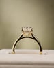 18k Yellow Gold | 2.41ct - F - VS1 Oval Lab Diamond | Lab Diamond side stones