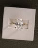 18k Yellow Gold | 5.07ct - E - VVS2 Oval Lab Diamond | Lab Diamond side stones