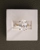 18k Yellow Gold | 5.07ct - E - VVS2 Oval Lab Diamond | Lab Diamond side stones