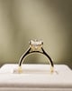 18k Yellow Gold | 3.05ct - F - VS1 Oval Lab Diamond | Lab Diamond side stones