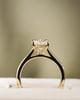 18k Yellow Gold | 2ct - F - VVS2 Oval Lab Diamond | Lab Diamond side stones