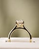18k Yellow Gold | 2.02ct - E - VVS2 Oval Lab Diamond | Lab Diamond side stones