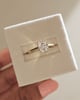 18k Yellow Gold | 8x6mm Elongated Cushion Moissanite