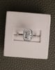 Platinum | 3ct - E - VVS2 Elongated Cushion Lab Diamond