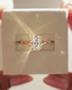 18k Yellow Gold | 9x6.5mm Oval Moissanite