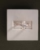 18k Rose Gold | 1.92ct - F - VVS2 Oval Lab Diamond | Lab Diamond side stones