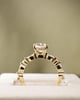 18k Yellow Gold | 1.79ct - E - VVS2 Oval Lab Diamond | Lab Diamond side stones