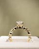 18k Yellow Gold | 1.79ct - E - VVS2 Oval Lab Diamond | Lab Diamond side stones