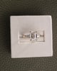 18k Yellow Gold | 1.97ct - E - VVS2 Emerald Lab Diamond | Lab Diamond side stones