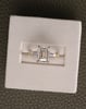 18k Yellow Gold | 1.97ct - E - VVS2 Emerald Lab Diamond | Lab Diamond side stones