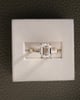 18k Yellow Gold | 2.51ct - E - VVS2 Emerald Lab Diamond | Lab Diamond side stones
