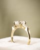 18k Yellow Gold | 2.51ct - E - VVS2 Emerald Lab Diamond | Lab Diamond side stones
