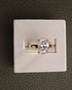 18k Yellow Gold | High Set | 3.37ct - E - VVS2 Oval Lab Diamond | Lab Diamond side stones