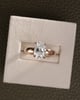 18k Rose Gold / Platinum | High Set | 2.05ct - E - VS1 Oval Lab Diamond | Lab Diamond side stones