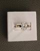 18k Yellow Gold | High Set | 2.53ct - F - VS1 Oval Lab Diamond | Lab Diamond side stones