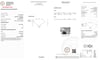 18k Rose Gold | 1.52ct - E - VS2 Pear Lab Diamond | Lab Diamond side stones