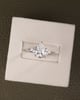 Platinum | 1.53ct - E - VS1 Pear Lab Diamond | Lab Diamond side stones