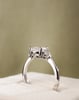 Platinum | 1.53ct - E - VS1 Pear Lab Diamond | Lab Diamond side stones
