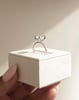 Platinum | 2.21ct - F - VS2 Elongated Cushion Lab Diamond | Lab Diamond side stones