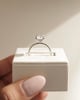 Platinum | 2.21ct - F - VS2 Elongated Cushion Lab Diamond | Lab Diamond side stones