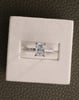 Platinum | 1.53ct - D - VVS2 Elongated Cushion Lab Diamond | Lab Diamond side stones