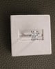 Platinum | 1.9ct - F - VS2 Elongated Cushion Lab Diamond | Lab Diamond side stones