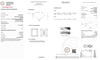 Platinum | 2.21ct - F - VS1 Radiant Lab Diamond | Lab Diamond side stones