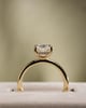 18k Yellow Gold | 2.48ct - D - VS1 Radiant Lab Diamond | Lab Diamond side stones