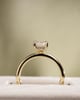 18k Yellow Gold | 1.45ct - F - VVS2 Radiant Lab Diamond | Lab Diamond side stones