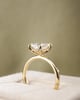 18k Yellow Gold | 1.97ct - E - VVS2 Radiant Lab Diamond | Lab Diamond side stones