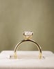 18k Yellow Gold | 1.97ct - E - VVS2 Radiant Lab Diamond | Lab Diamond side stones