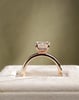18k Rose Gold | 1.96ct - E - VVS2 Radiant Lab Diamond | Lab Diamond side stones