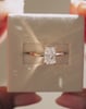 18k Rose Gold | 1.53ct - E - VVS2 Radiant Lab Diamond | Lab Diamond side stones